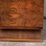 Art Deco cabinet walnut bramble H149