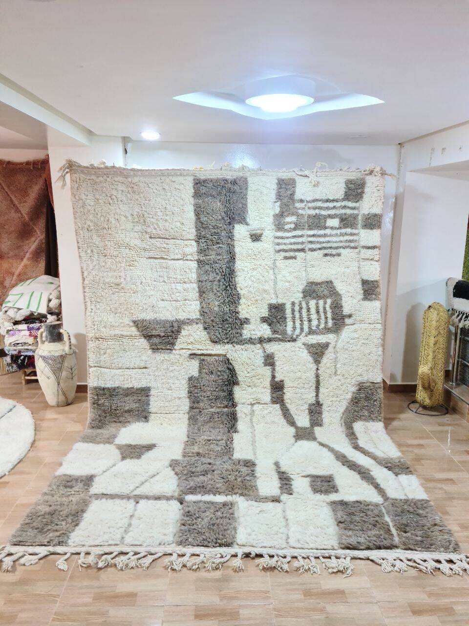 Berber Rug 300x200 cm - Modern Geometric Design