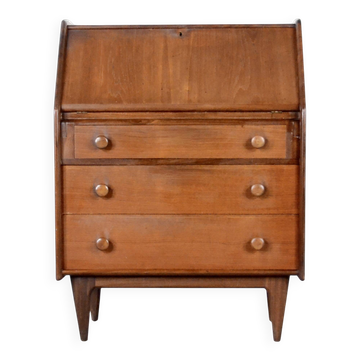 Vintage Danish Style Bureau / Cabinet In Afromosia By A. Younger