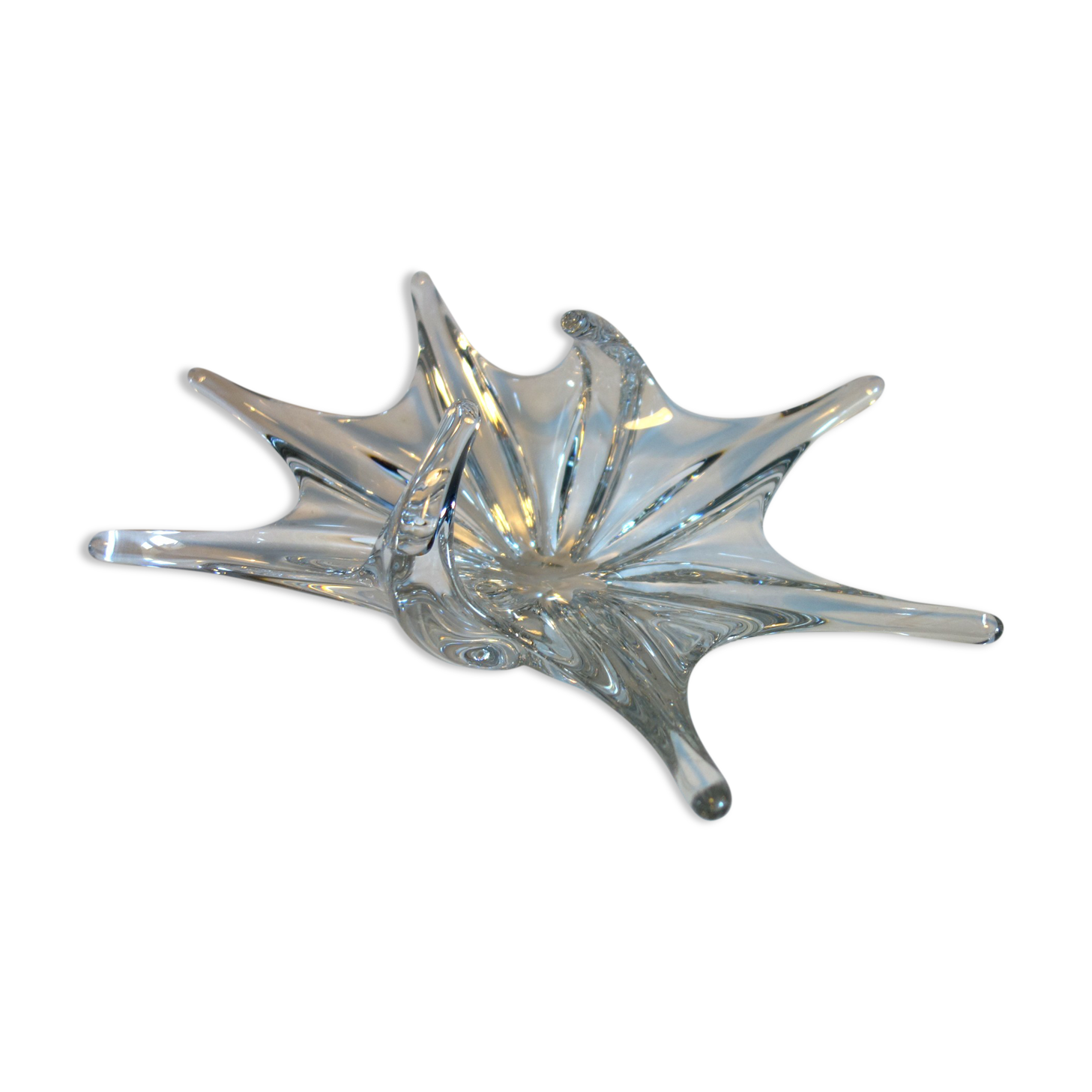 Old crystal fruit cup of Baccarat