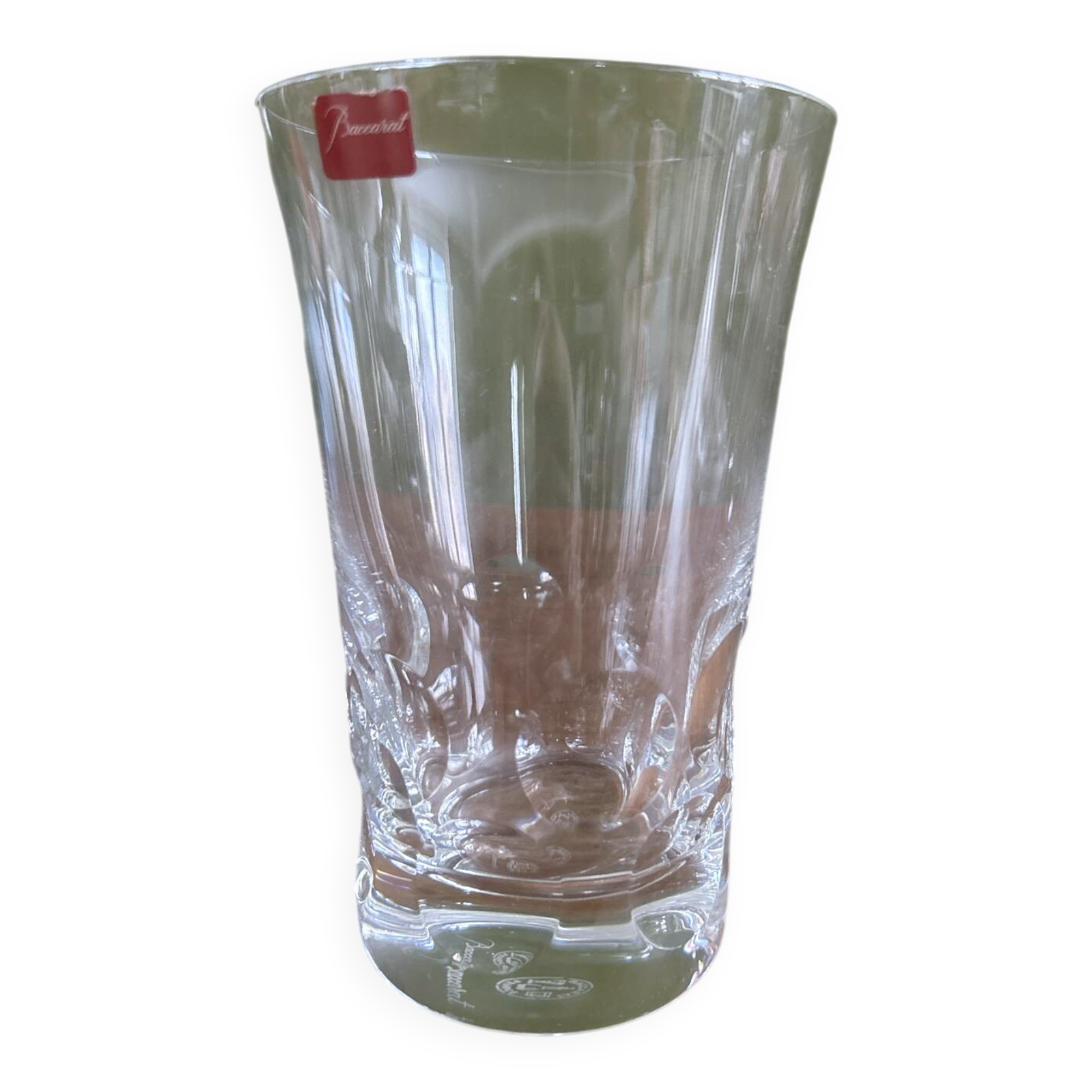 Baccarat crystal Beluga glass