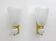 Pair of Mid-century Modern Brass and "Pulegoso" Murano Glass Sconces