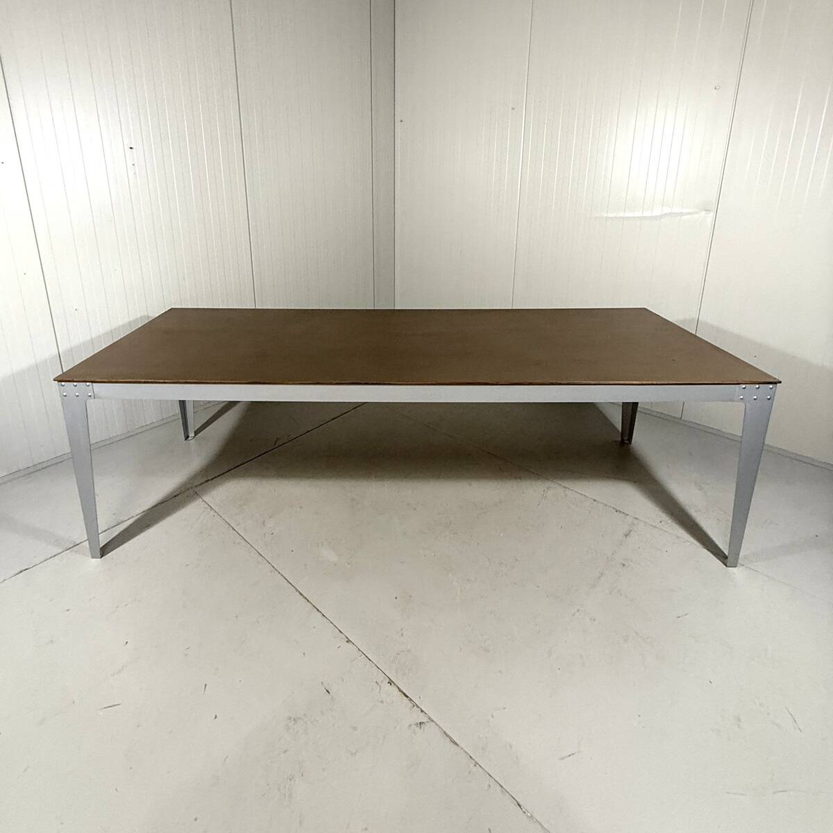 Piet Hein Eek XXL aluminium dining table 1990’s