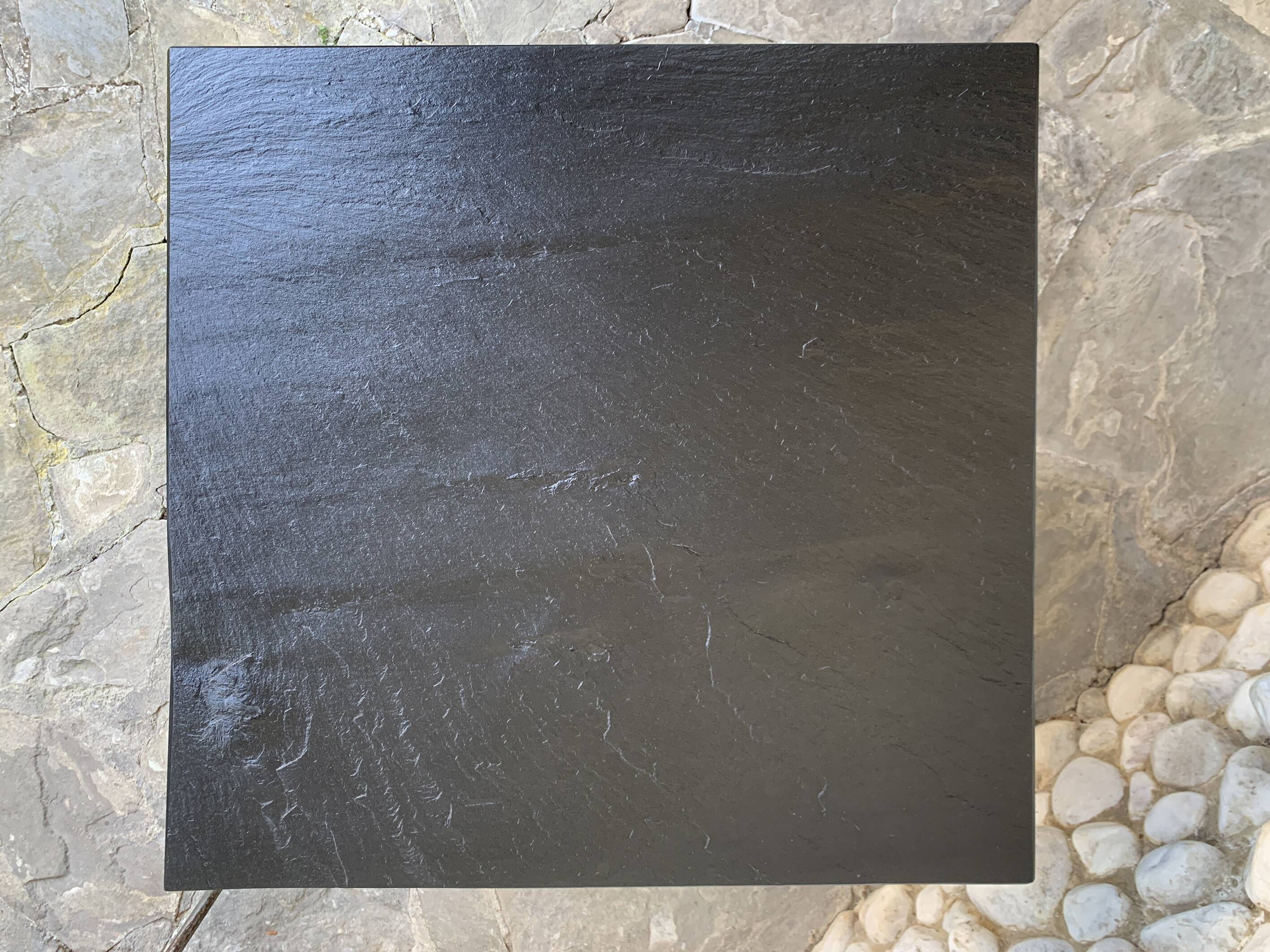 Contract Base Slate Coffee Table, Charles & Ray Eames, Herman Miller 1960