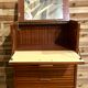 Varnished dressing table