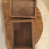 Wooden box and marquetry