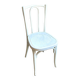 White beechwood bistro chair