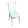 White beechwood bistro chair