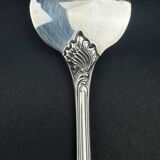 Christofle Marly fish serving fork no. 80, silver-plated, new from the 1980s.