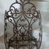 Cast iron wall shelf