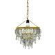 Vintage crystal chandelier Lustry Kamenický Šenov, Czechoslovakia 1970s