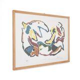 Ansgar Elde, Il Bostrico, 1990s, monotype print and woodcut