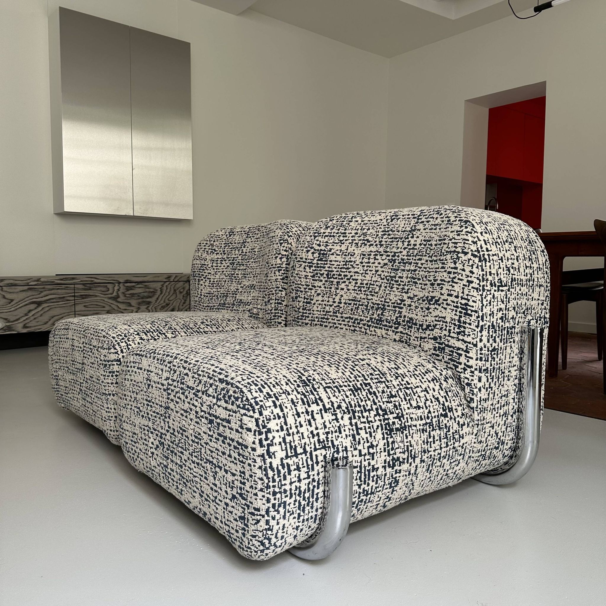 Two-seater sofa by Sigmachair, Italy, 1960.