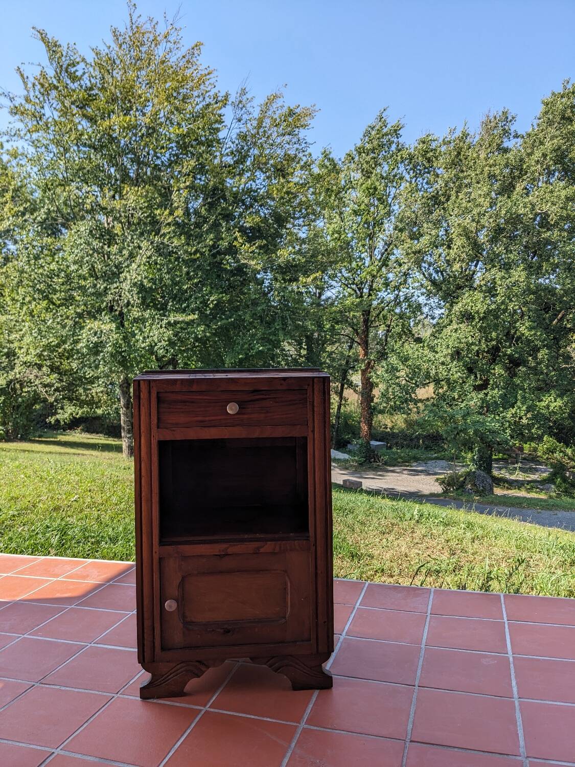 Art Deco bedside table