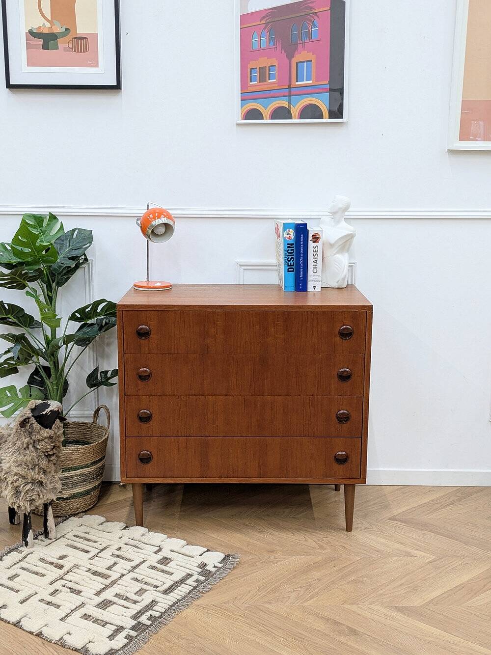 Commode scandinave vintage