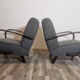 Armchairs by Jindrich Halabala, 1940s, Set of 2