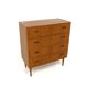 Scandinavian teak chest of drawers, Sweden, 1960
