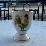 Coquetiers with rooster pattern