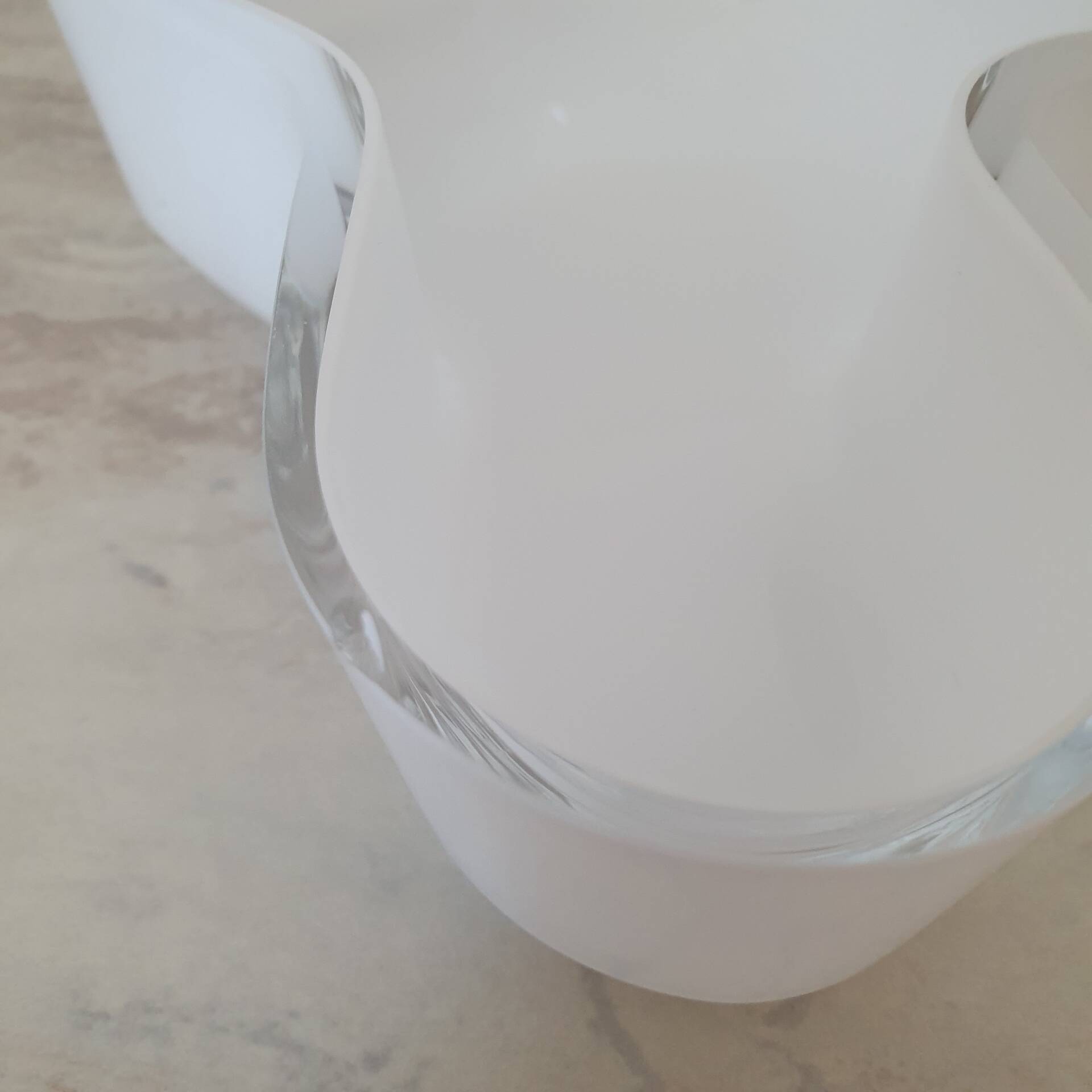 Aalto Alvar - Iittala / Opal glass bowl / Finnish design