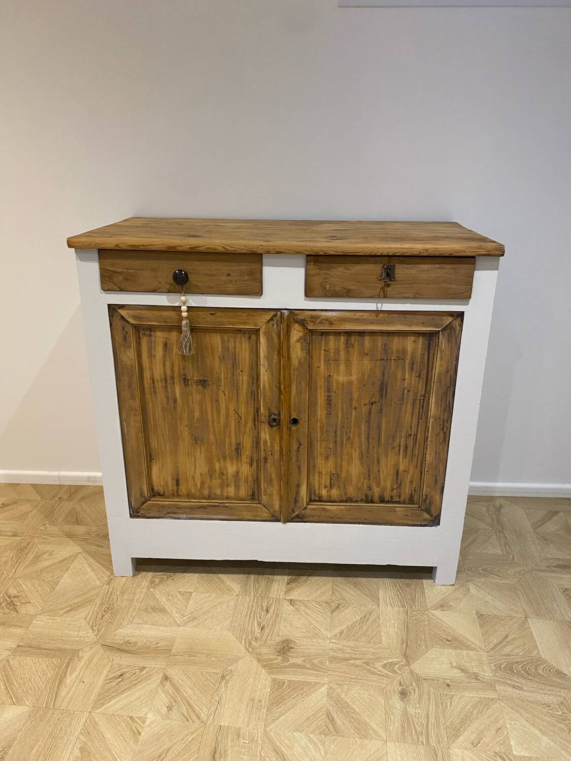 Old wooden sideboard