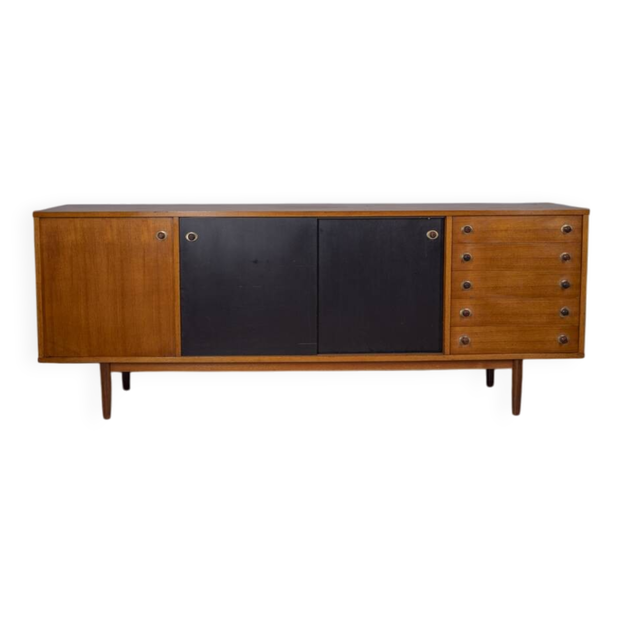 VINTAGE 1960S SIDEBOARD IN TEAK WOOD BY ITALIAN DESIGN