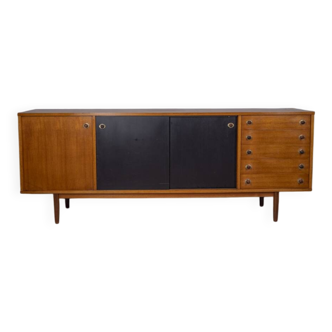 VINTAGE 1960S SIDEBOARD IN TEAK WOOD BY ITALIAN DESIGN