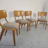4 Scandinavian chairs 50/60s