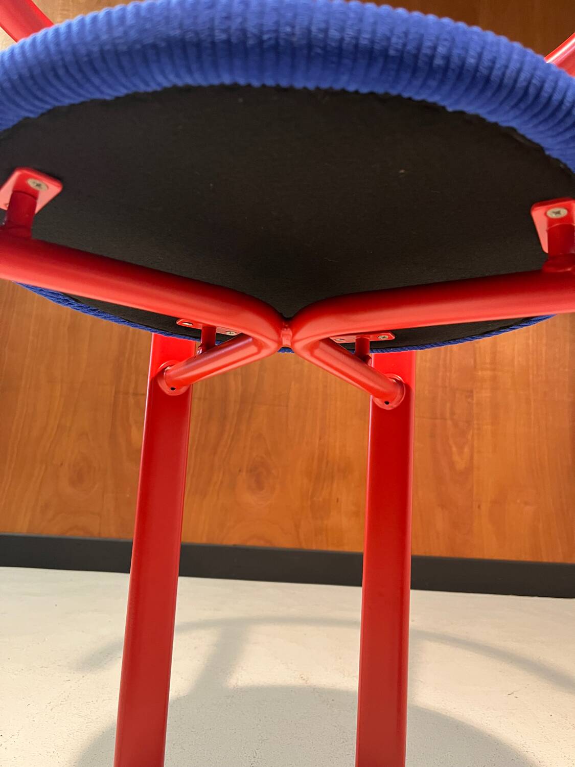 4 refurbished vintage chairs