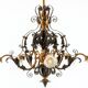 Vintage Iron Candlestick, 1910s