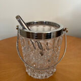 Ice bucket with its pliers