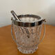 Ice bucket with its pliers
