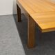 Maison Regain brutalist dining table in solid elm from the 70s/80s