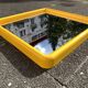 Italian space age mirror and towel rack, design Makio Hasuike for Gedy, 1970