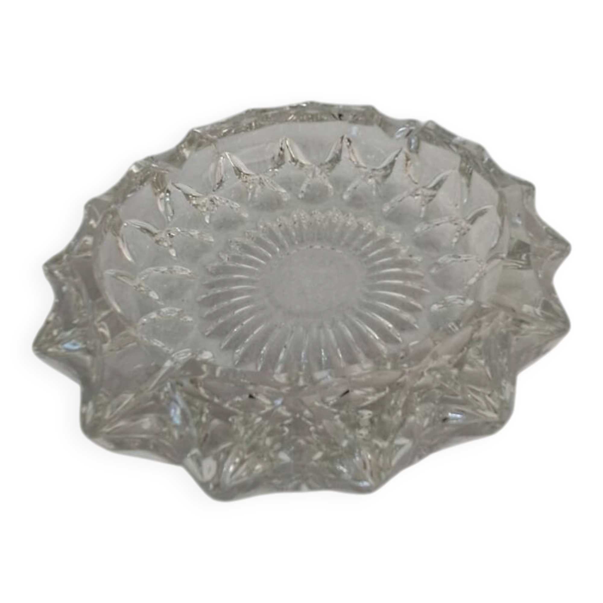 Large glass ashtray