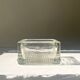 Ashtray catch-all Nevada in tempered glass attributed to Corbusier / Perriand