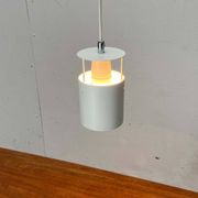 Fyrtønden pendant lamp, minimalist Danish modern mid-century by Asger Bay Christiansen for Lys, 1960s.