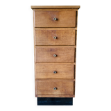 Chest of drawers with 5 flaps