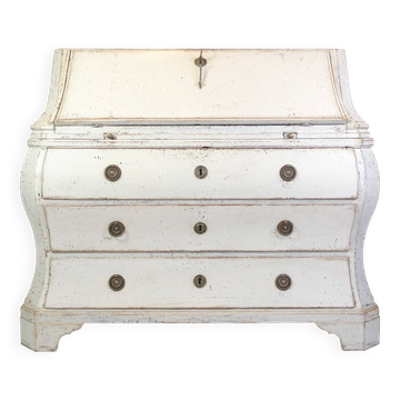 Gustavian Grey Painted Chatol From 1790s