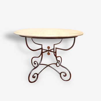 Wrought iron table