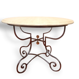 Wrought iron table