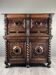 Antique carved wooden buffet in Renaissance style, late 18th / early 19th century.