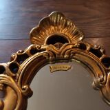 Baroque gilded mirror