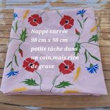 Square tablecloth