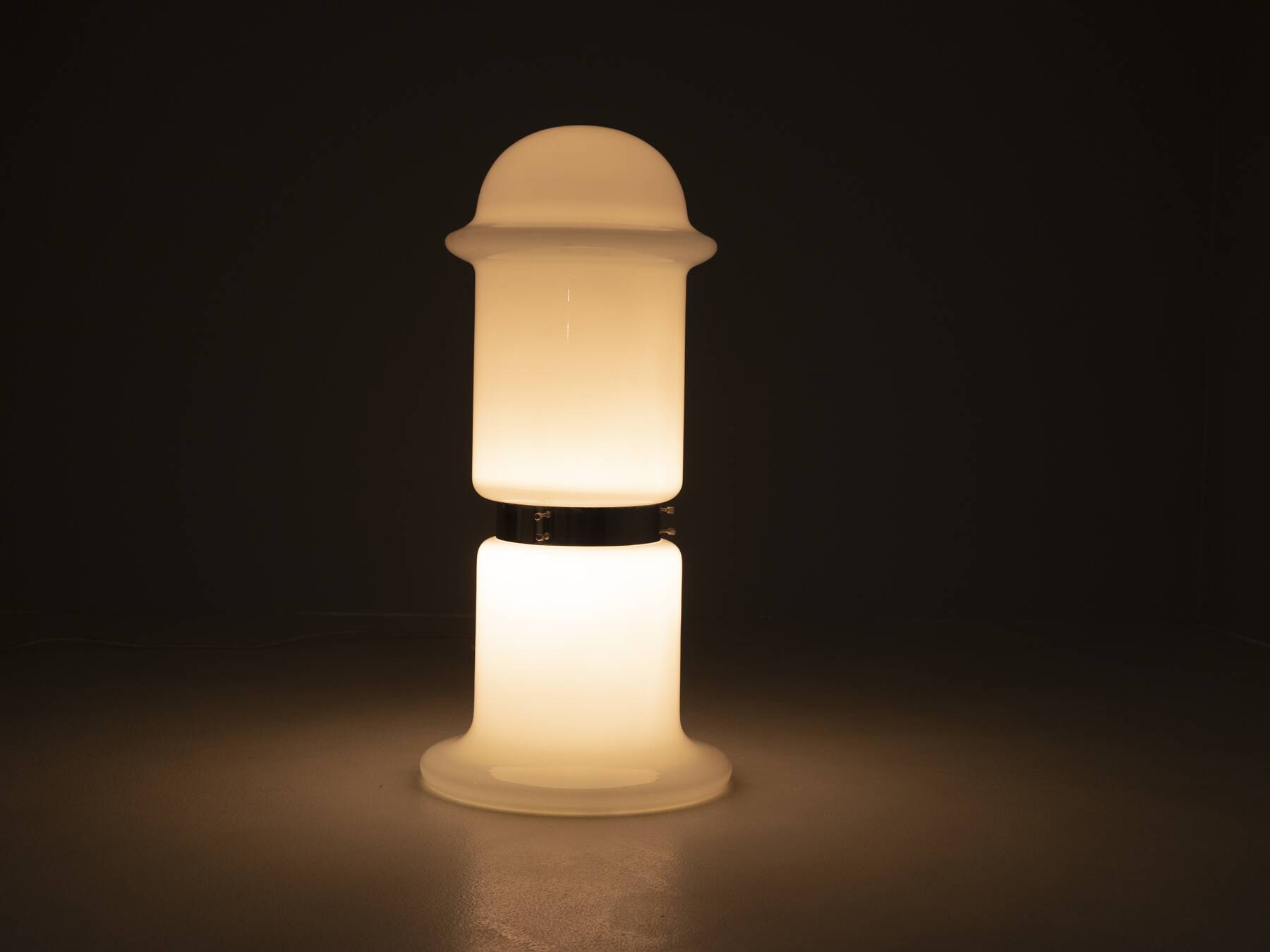 Full-glass Floor Lamp, Karel Volf, 1970s–1980s, Czechoslovakia