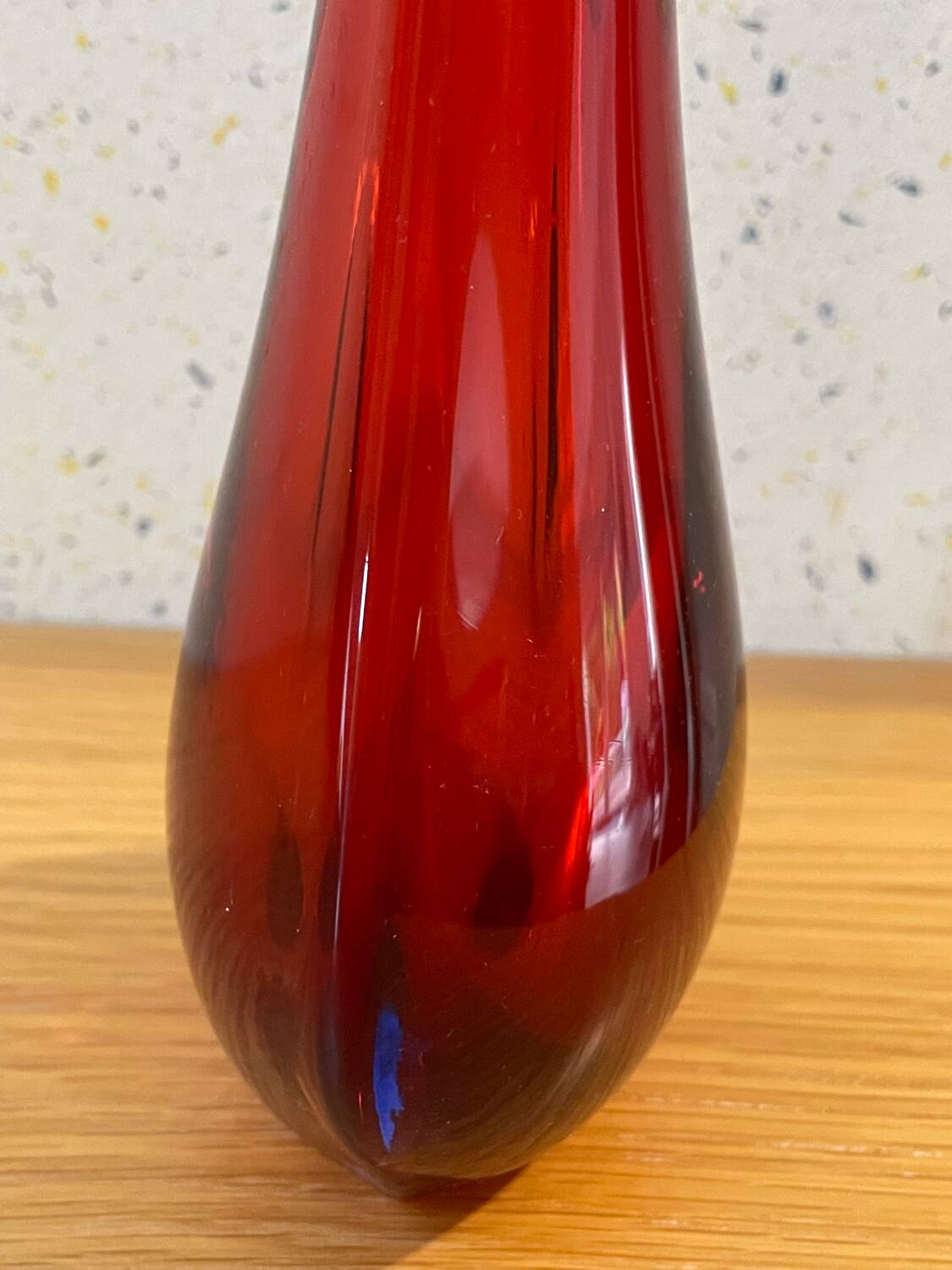 Vase soliflore Murano Glass par Flavio Poli