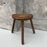 Brutalist tripod stool