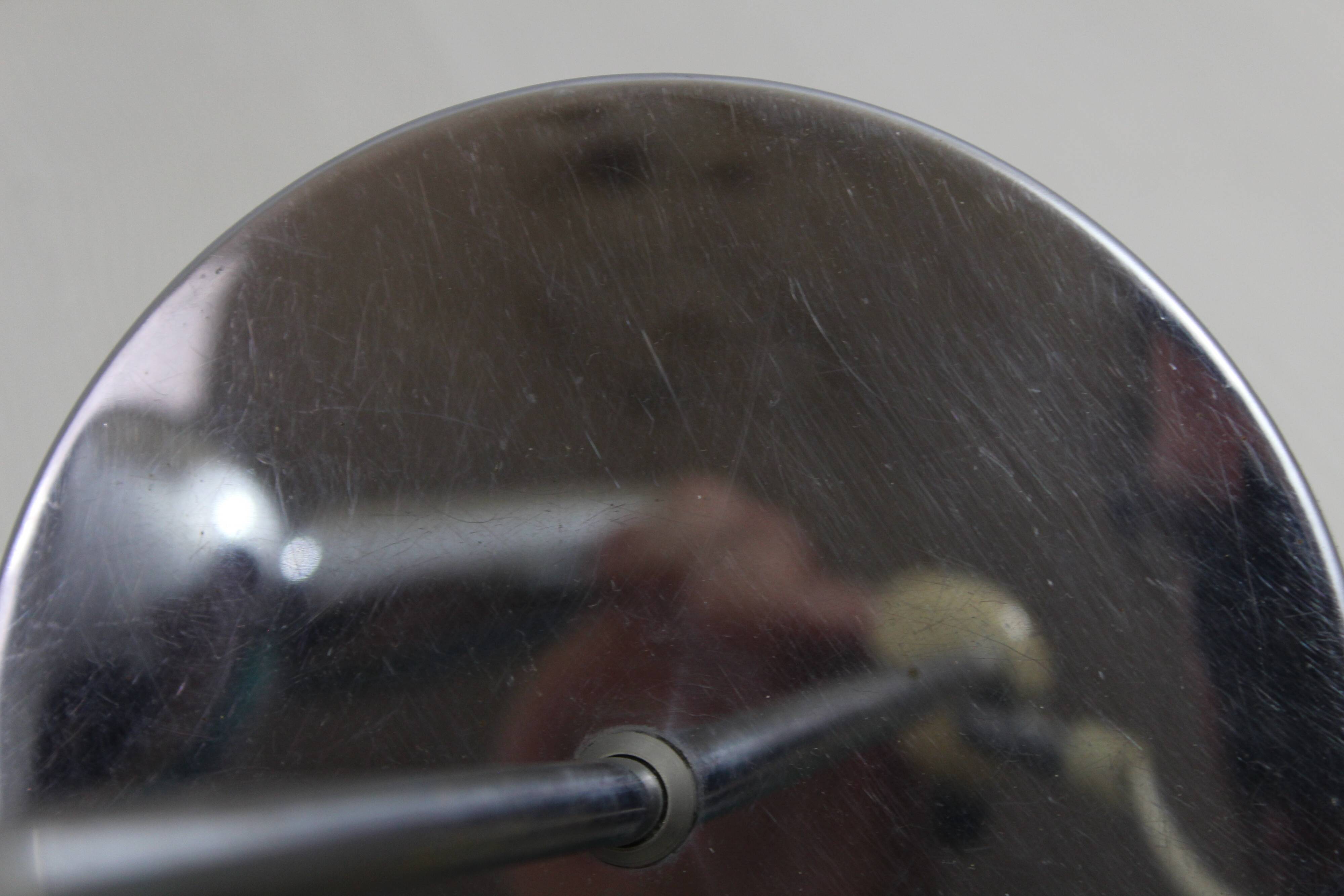 1970s chrome metal desk lamp