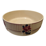 Antique Badonviller Floral Porcelain Dish, 20th Century Collection