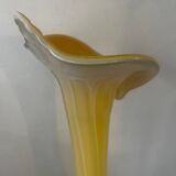 Murano 80's calla arum vase