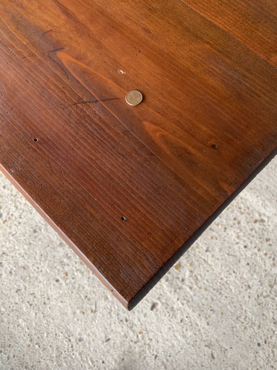Wooden farm console, circa 30's/40's